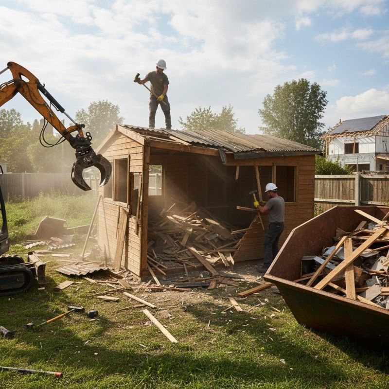 Carport Demolition in Bergen County, NJ