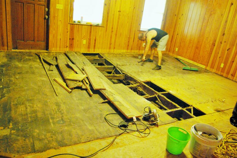 Hardwood Floor Demolition in Frederick, MD