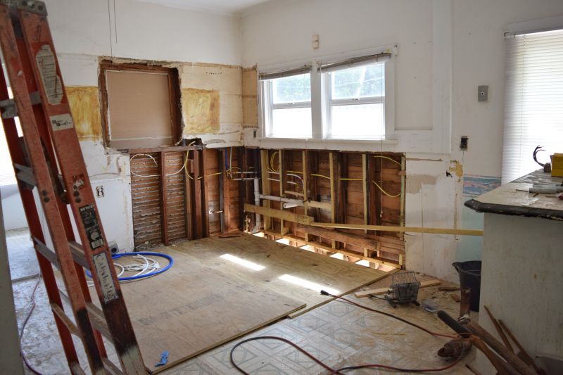 Kitchen Wall Demolition in Bergen County, NJ