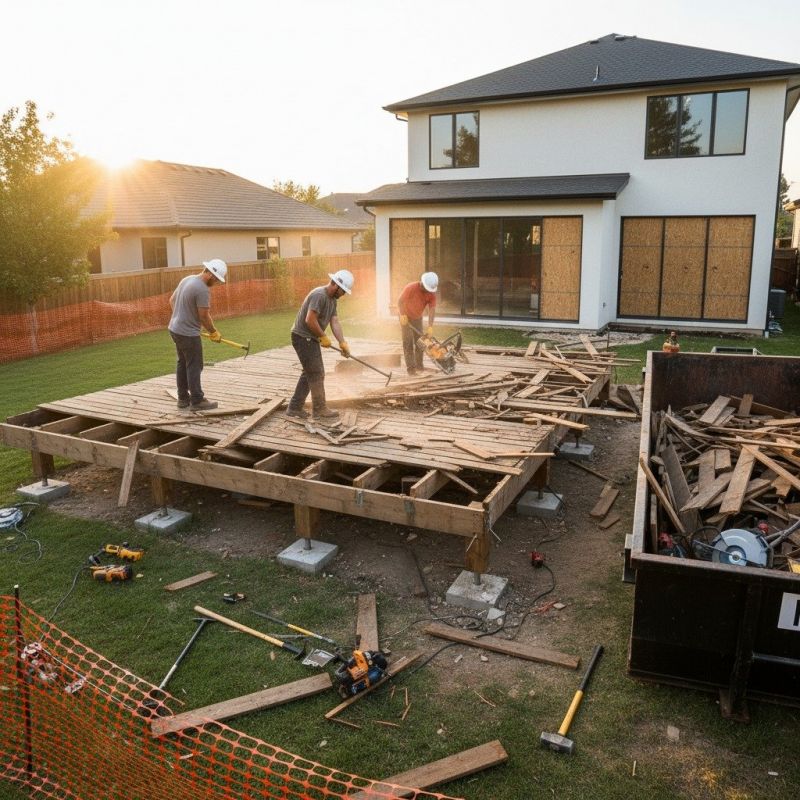 Patio Slab Demolition in Sacramento, CA