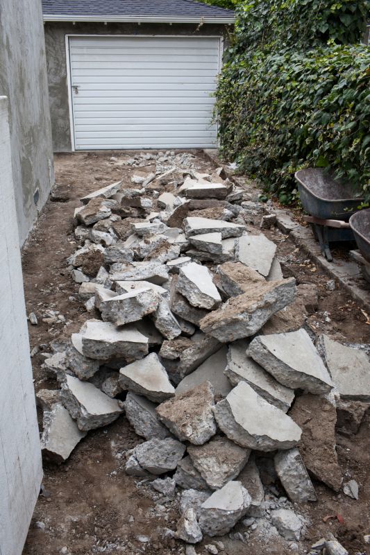 Sidewalk Demolition in Bergen County, NJ
